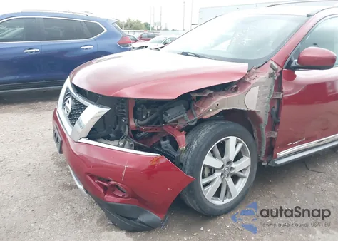 2014 Nissan Pathfinder Platinum from USA, damaged, VIN 5N1AR2MN2EC615825